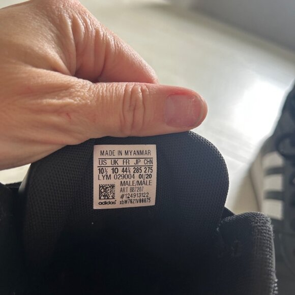 adidas adidas Hoops 2.0 Mid 'Black White' BB7207 - Picture 8 of 8